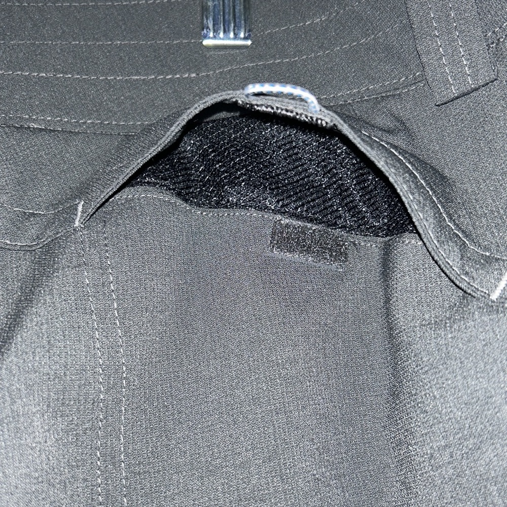 Columbia Gray Omni-Shade Sun Protection Packable Hiking Outdoor Capri. Size 10 - Picture 6 of 10